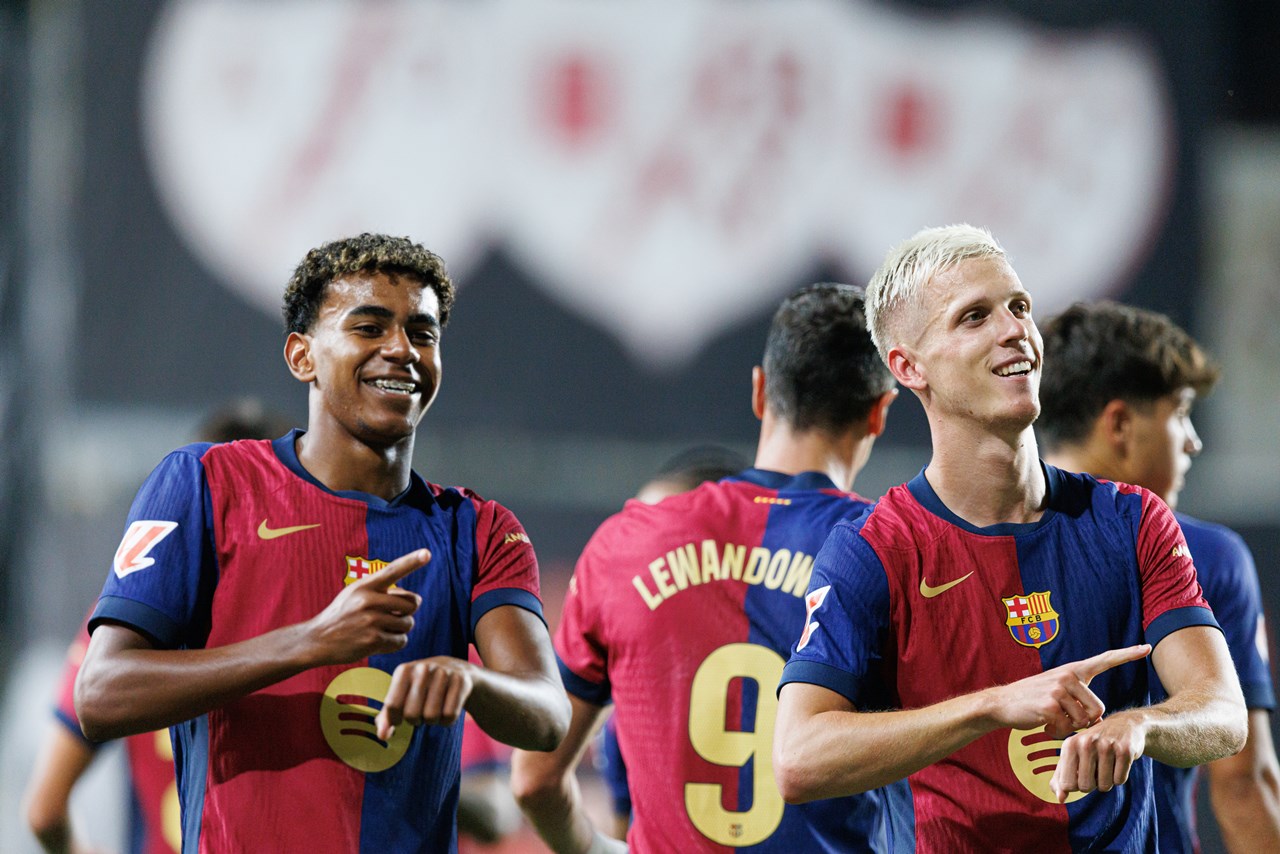 Lamine Yamal i Dani Olmo | FC Barcelona