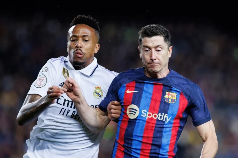 x El Clasico - Eder Militao i Robert Lewandowski